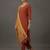 women ethnic motifs sleek kurta with trousers & dupatta