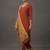 women ethnic motifs sleek kurta with trousers & dupatta