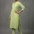 women printed smart kurta with trousers