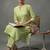 women printed smart kurta with trousers