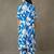 women floral printed smart office kurta with trousers