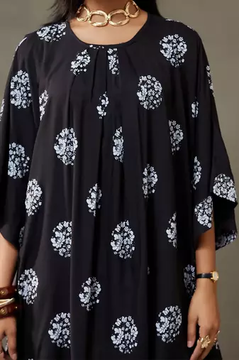 women floral printed smart office kurta with trousers