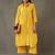 women cotton smart office kurta with trousers