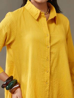 women cotton smart office kurta with trousers 2