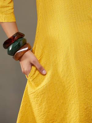 women cotton smart office kurta with trousers 7