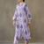 women ethnic motifs printed cotton smart office kurta with trousers