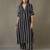 women cotton button-down smart office kurta with trousers