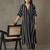 women cotton button-down smart office kurta with trousers