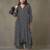 women cotton button-down smart office kurta with trousers