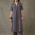 women ethnic motifs printed cotton smart office kurta with trousers