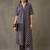 women ethnic motifs printed cotton smart office kurta with trousers