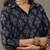 women printed cotton smart office kurta with trousers