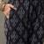 women printed cotton smart office kurta with trousers