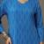 women printed smart office kurta with trousers