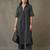 women kantha cotton smart office kurta with trousers