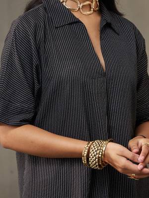 women kantha cotton smart office kurta with trousers 2