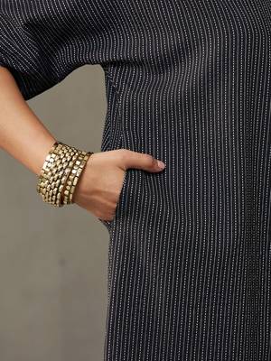 women kantha cotton smart office kurta with trousers 7