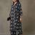 women floral printed structured work kurta with palazzos