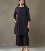women work tailored-fit kurti with palazzos