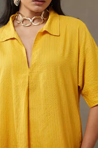 women kantha cotton smart office kurta with trousers