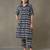 women ethnic motifs printed cotton smart office kurta with trousers