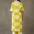 women printed cotton smart office kurta with trousers
