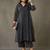 women cotton button-down smart office kurta with trousers