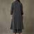 women cotton button-down smart office kurta with trousers
