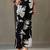 women floral printed smart office kurta with trousers