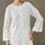 women ethnic motifs printed cotton smart office kurta with trousers