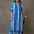 women printed smart office kurta with trousers