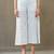 women floral printed cotton structured work kurta with palazzos