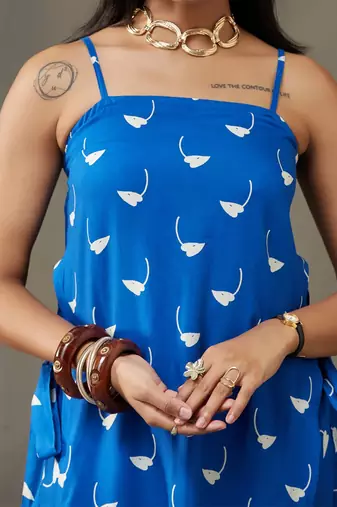 women printed structured work kurta with palazzos