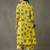 women floral printed cotton smart office kurta with trousers