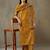 women ethnic motifs printed cotton sleek work smart office kurta with trousers & dupatta