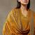 women ethnic motifs printed cotton sleek work smart office kurta with trousers & dupatta