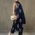 women ethnic motifs printed cotton sleek work smart office kurta with trousers & dupatta