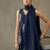 women ethnic motifs printed cotton sleek work smart office kurta with trousers & dupatta