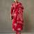 women floral printed cotton sleek work smart office kurta with trousers & dupatta