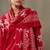 women floral printed cotton sleek work smart office kurta with trousers & dupatta