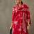 women floral printed cotton sleek work smart office kurta with trousers & dupatta