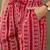 women floral printed cotton sleek work smart office kurta with trousers & dupatta