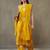 women floral printed cotton structured work kurta with palazzos & dupatta