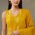 women floral printed cotton structured work kurta with palazzos & dupatta