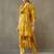 women floral printed cotton sleek work smart office kurta with trousers & dupatta