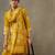 women floral printed cotton sleek work smart office kurta with trousers & dupatta