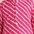 Boy's pink cotton striped thigh length kurta and dhoti set