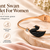 Black swan crystal bangle bracelet in rose gold tone