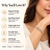 Gold-tone bangle bracelet with crystal oval centerpiece