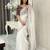 white ethnic motifs embroidered saree